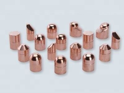 10mm elettrodi di rame per saldatura a punti, punte di saldatore a punti CE