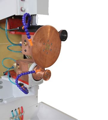 Saldatura di tubi di resistenza di lamiera di metallo di precisione Saldatore di cuciture automatico industriale
