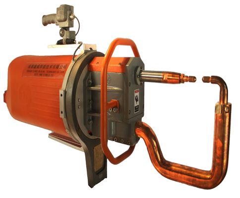 Macchina di saldatura a punto pneumatica a resistenza manuale sospesa