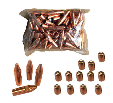 50pcs/Box CuCrZr Quadratura Resistenza Spot Saldatura Elettrodi Suggerimenti