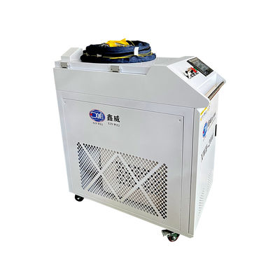 Macchina di taglio laser di saldatura a fibra di metallo portatile di piccole dimensioni 1kw 1000w